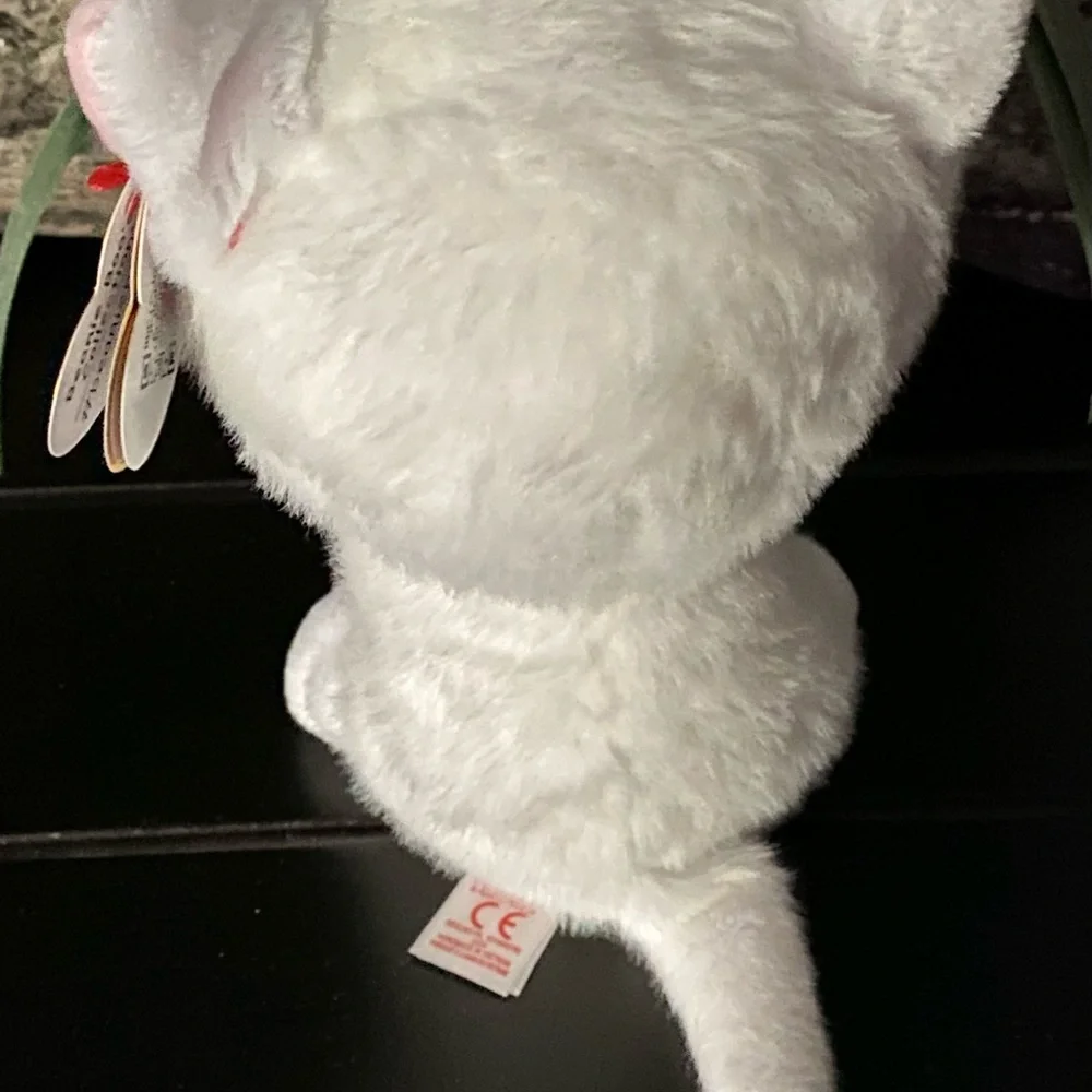 Ty Beanie Boo Amelia the White Kitty Cat